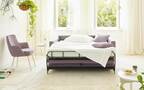 sofa zweisitzer lila mit schlaffunktion